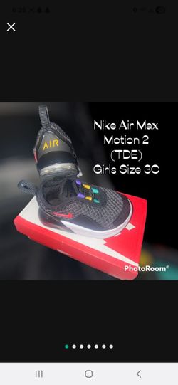 Nike Air Max Motion 2 Girls Size 3t