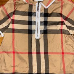 Burberry Half Zip Shirt