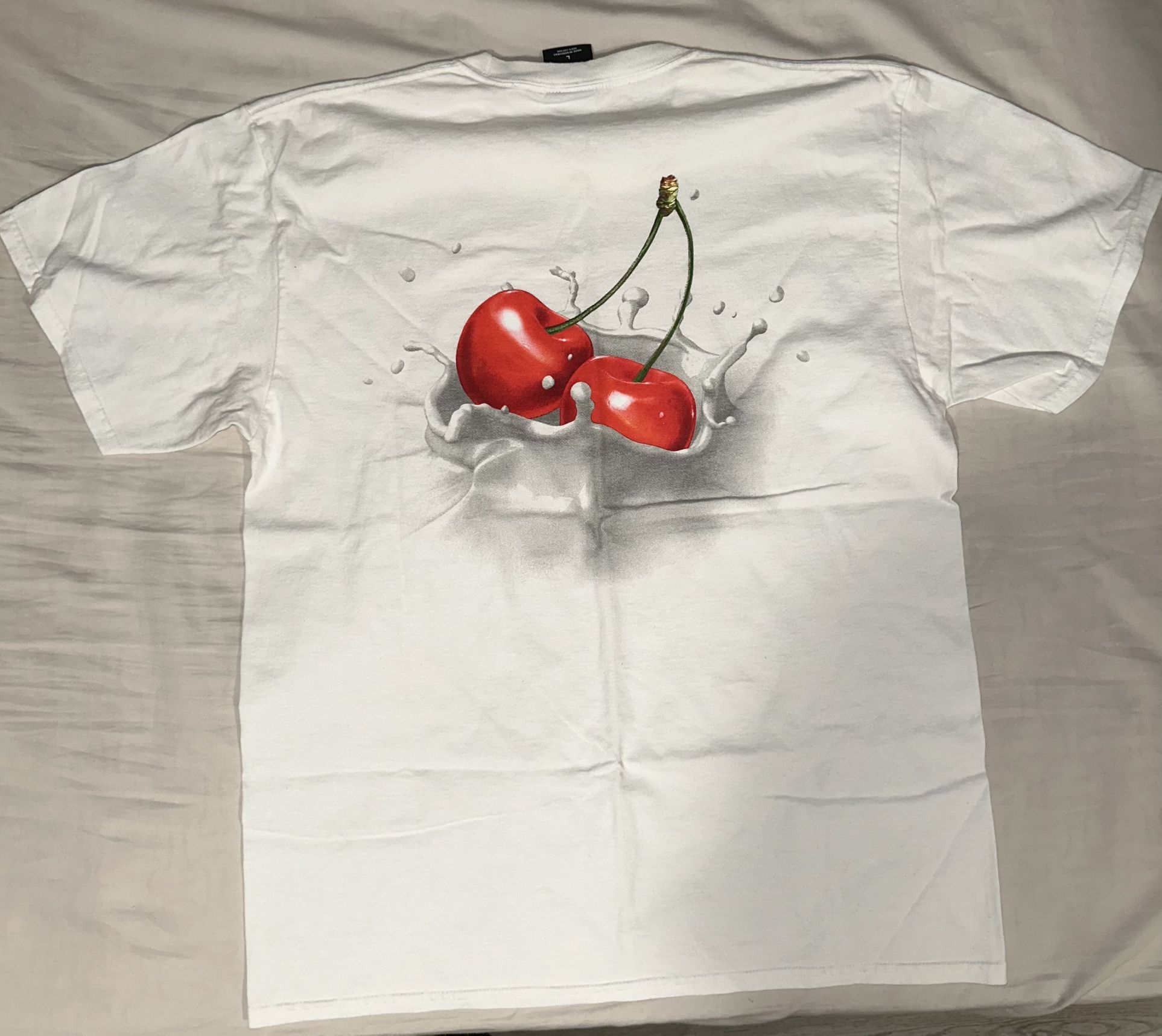 HUF Cherry Large White Shirt