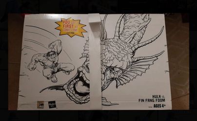 Marvel legends 2008 sdcc exclusive fing fang foom set
