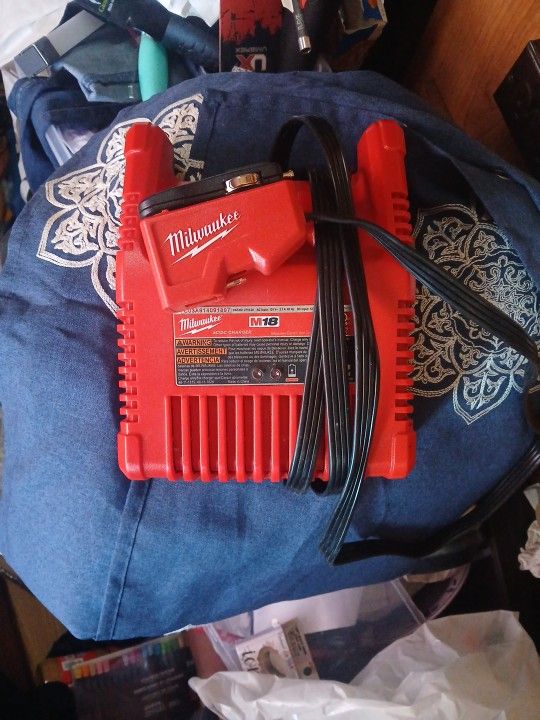 Milwaukee Dule charger 12v Car And 120v Wall Plug ($100)