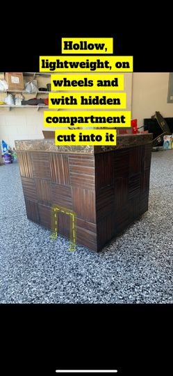 Side Table On Wheels