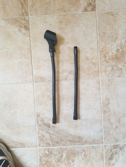 2 Micrphone Goosenecks With 1 Mic Holder