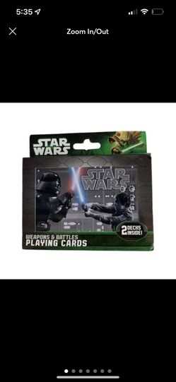 STAR WARS PLAYING CARDS AND TIN SET