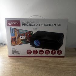 Projector screen kit 