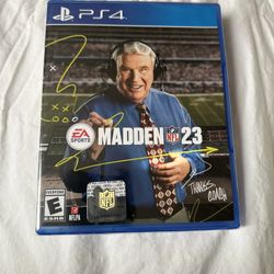 SEALED Madden 23 PS4 Game