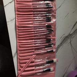 Makeup Brushes Brand New Pink 