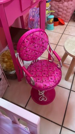 Doll vanity chair