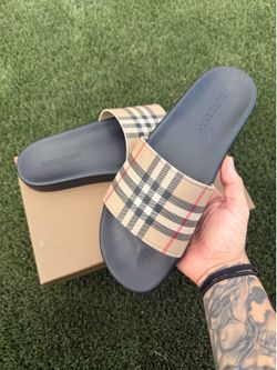 Burberry slides