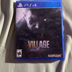 PS4 Resident Evil village