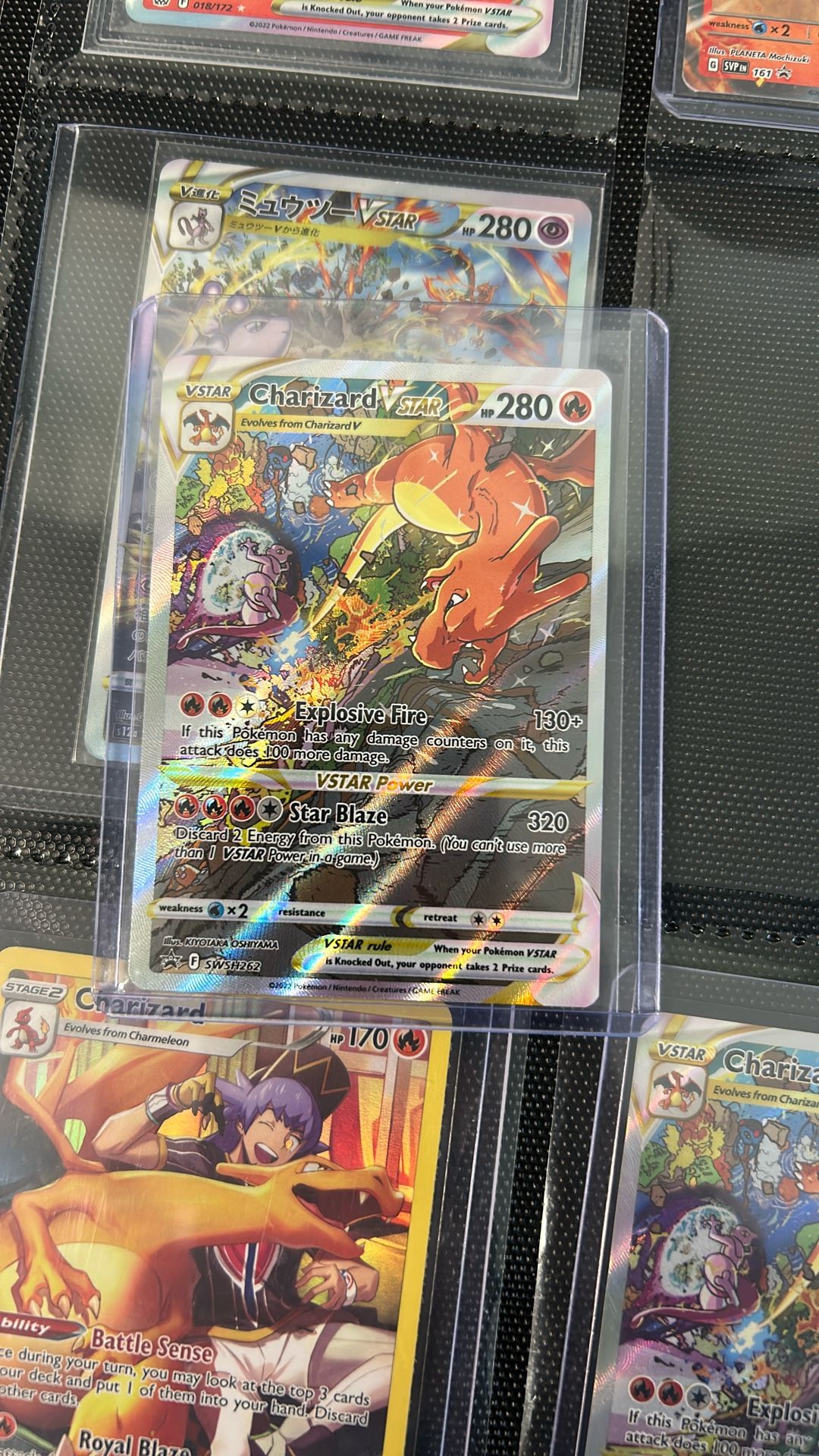 Pokemon Charizard V Star SWSH262