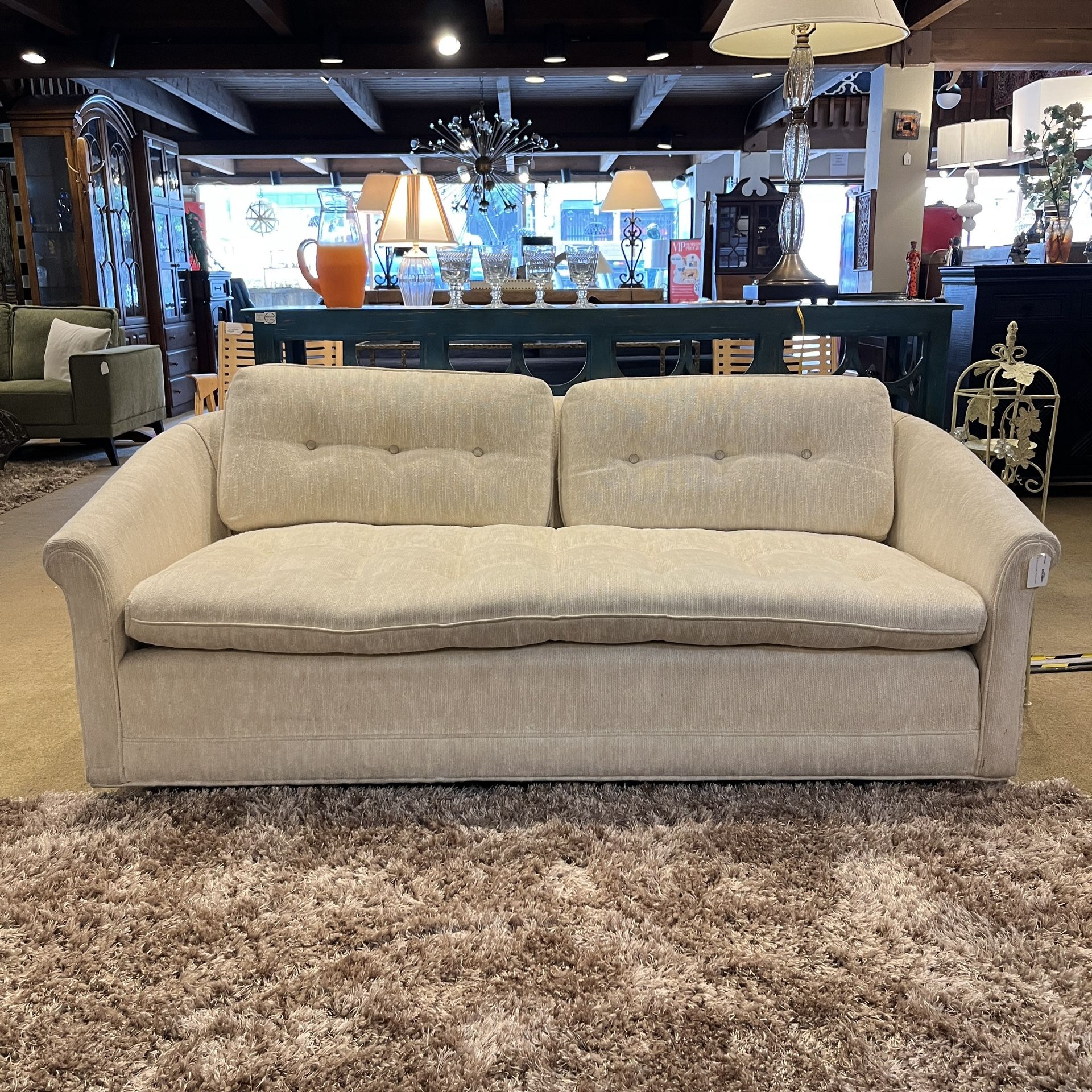 White Miller Pollard Sofa