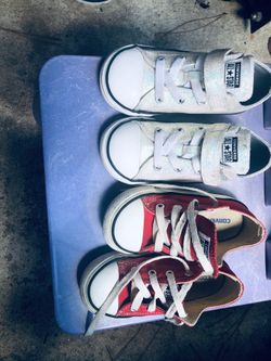 Converse Kid’s Sneakers , $12 Each , OBO