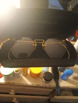 Antique Glasses 12k Gold