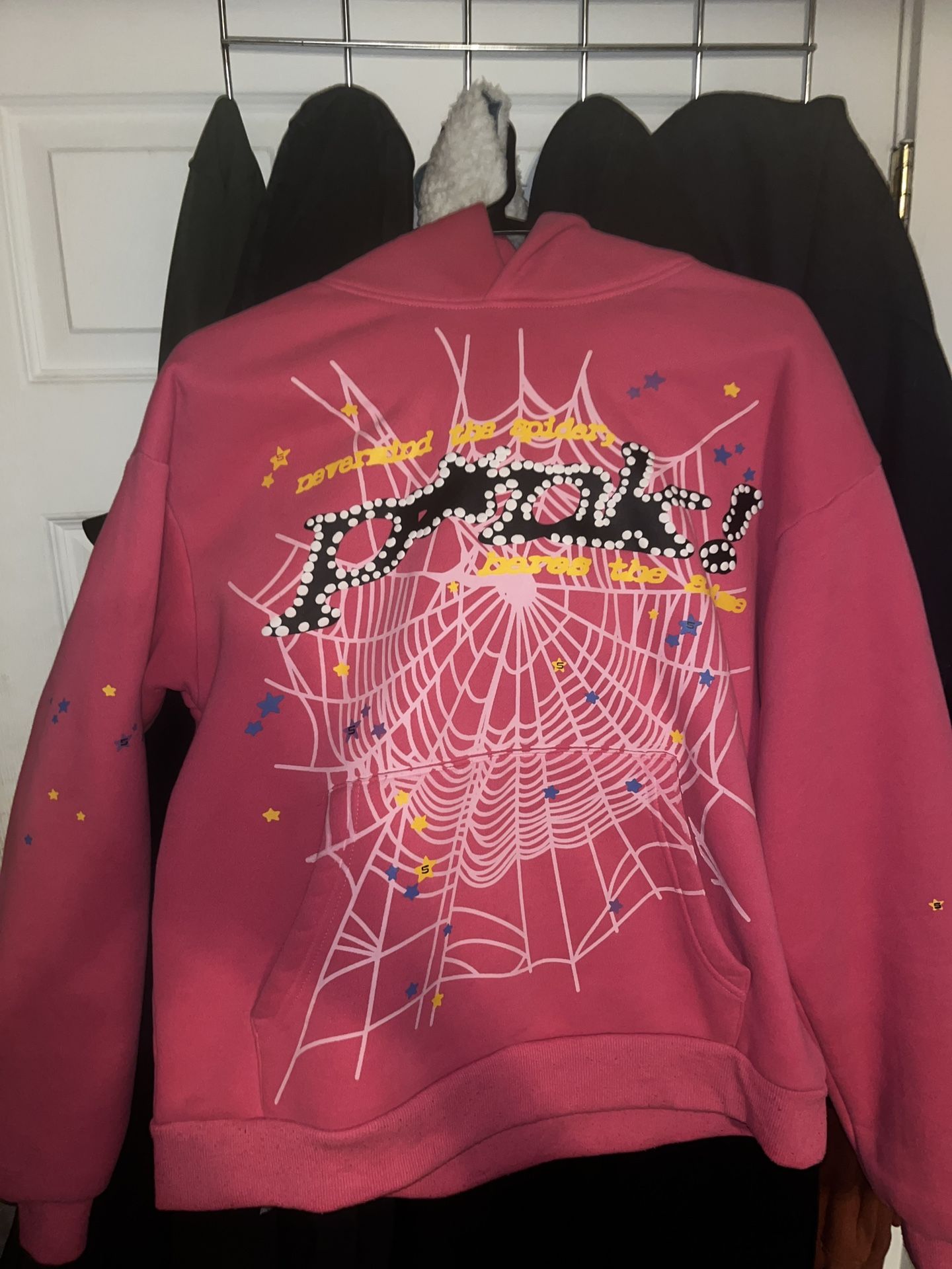 Pink Spider Hoodie
