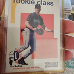 Todd Helton '98 Upper Deck Collectors Choice Rookie Class Baseball Card 
