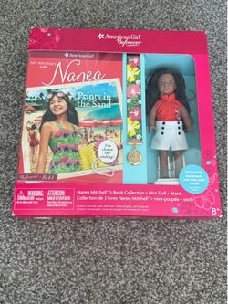 American girl doll Nanea with 3 books