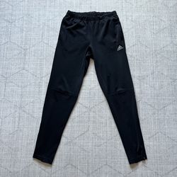 Adidas Climalite Men’s Black Athletic Workout Track Jogger Sweats Pants SMALL