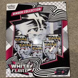 White Flare Binder Collection Pokemon