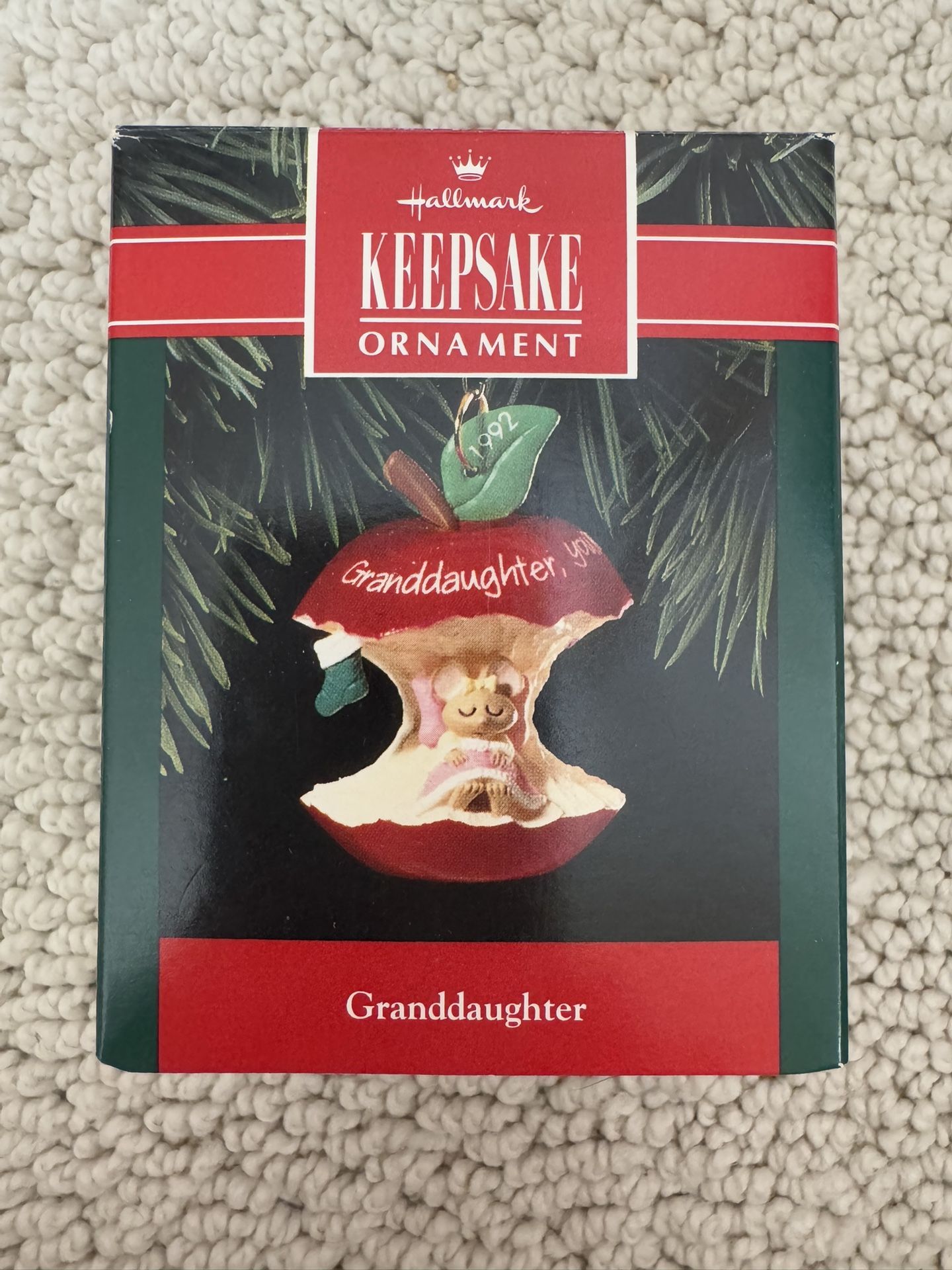 1992 Hallmark Keepsake Christmas Ornament “Granddaughter”