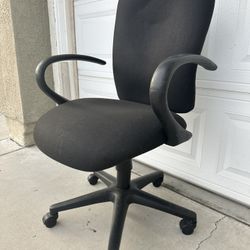 Black Office Chair Great Working 