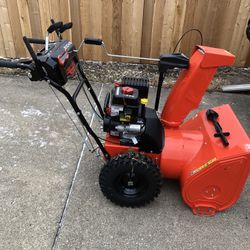 Ariens Deluxe 24 in. Two Stage Gas Snow Blower W/Electric Start