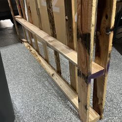 2 Large Wood Shipping Skids / Pallets – 72” & 48” – DIY Lumber