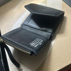 Maison Margiela Women's Grained Leather Four Stitches Wallet