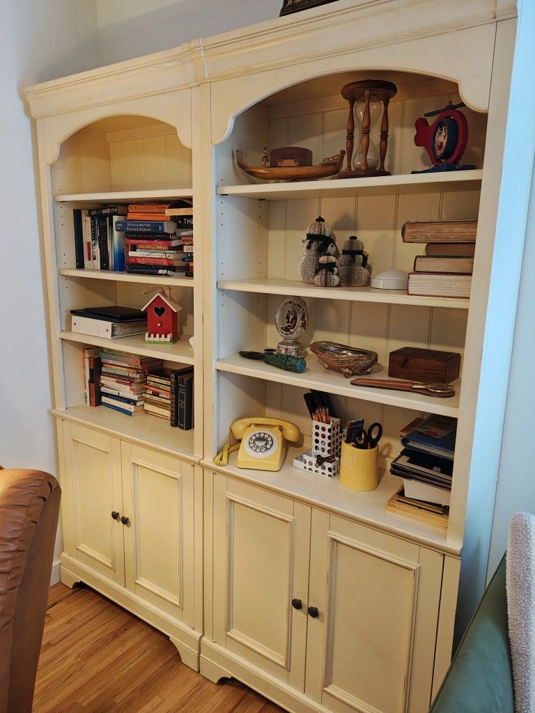 Matching Bookcases And Filing Cabinet