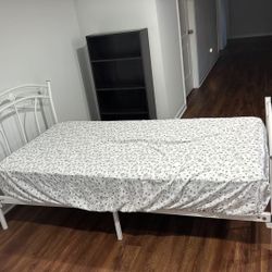 Twin Bed With Mattress 