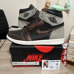 Size 10 - Air Jordan 1 Retro OG High Patina