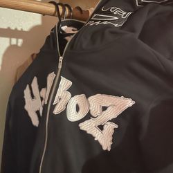 Black Full Zip Heroz Hoodie