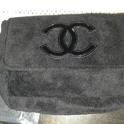 Authentic Chanel Teddy Beauty Bag – Black on Black