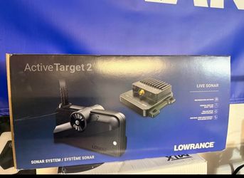 Lowrance active target 2 brand new