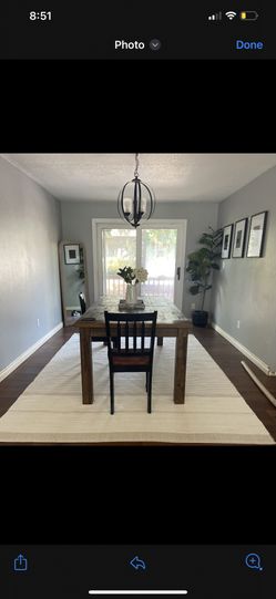 Wood Dining Chairs X4