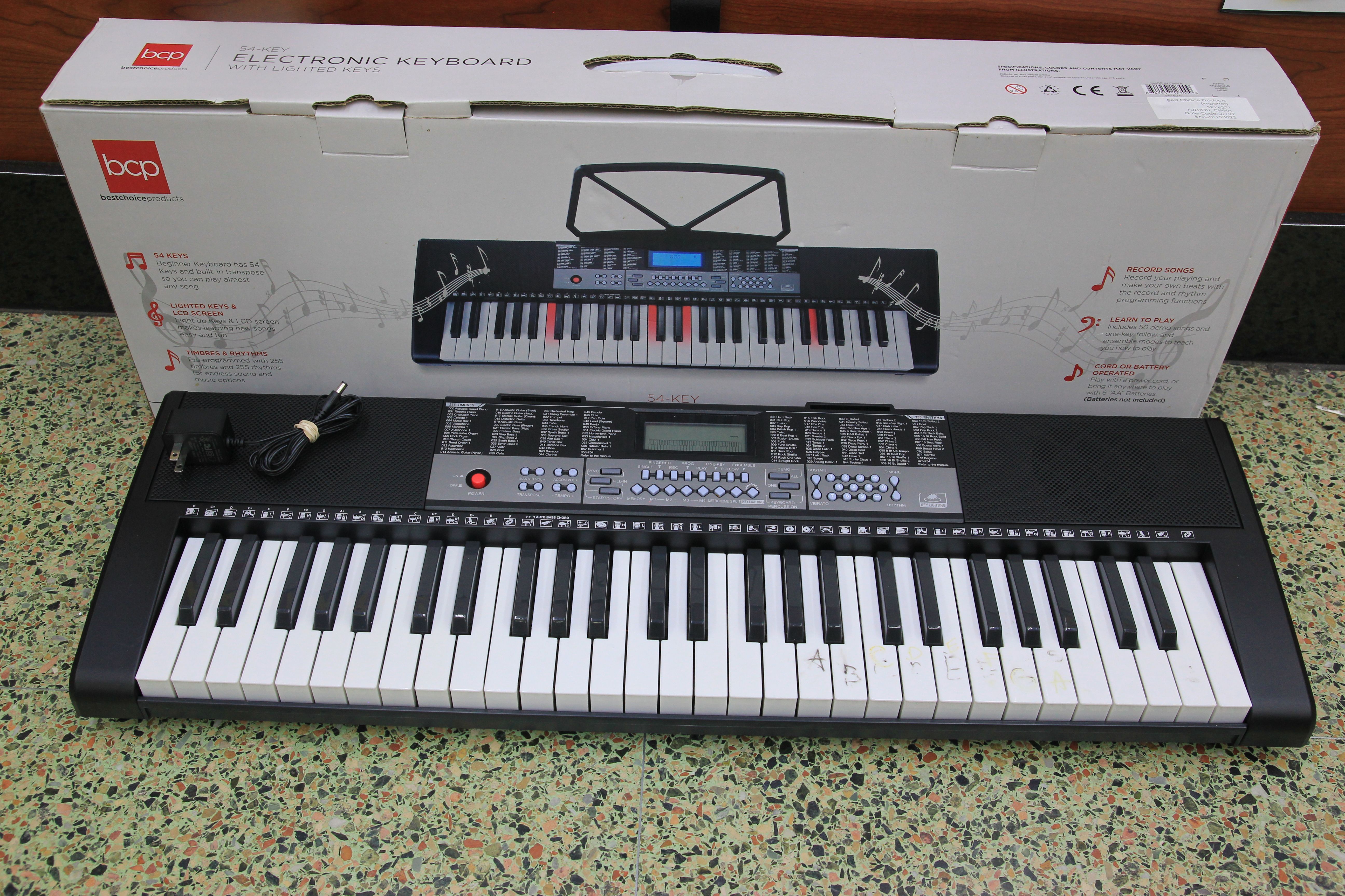54 Keys BCP Electronic Keyboard 