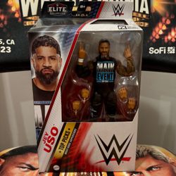 WWE Jey Uso Elite Top Picks Figure