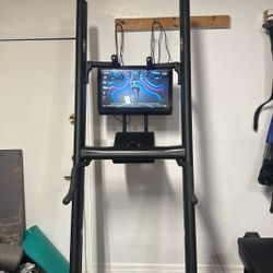 CLMBR Vertical Climber Exercise Machine With Screen -