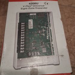 Honeywell 4208U V-Plex Universal Eight Zone Expander, New Open Box.