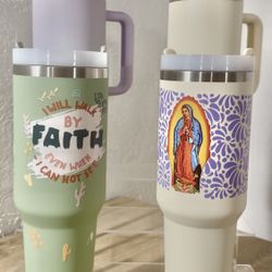 Hand crafted tumblers