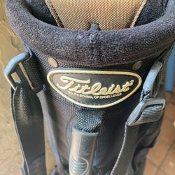 Titleist  Stand Golf Bag Black Lightweight 