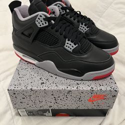 Nike Air Jordan IV 4 BRED Reimagined 2024 Size 9 $220 Brand New 100% Authentic from Nike SNKRS Long Beach, CA  Tags** Travis Scott Nike Dunk Sb Jordan