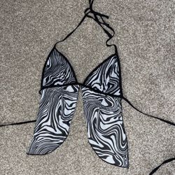 Butterfly Halter Top