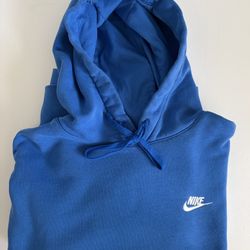 Mens Blue Nike Hoodie Men’s L