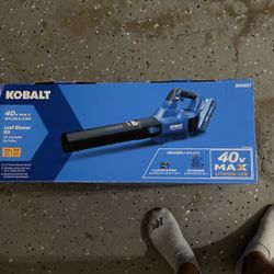 Gen4 40- Volt 520-CFM 120MPH brushless Handheld cordless electric leaf blower 4 ah ( battery and charger included)