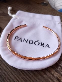Rose Gold Pandora Bracelet