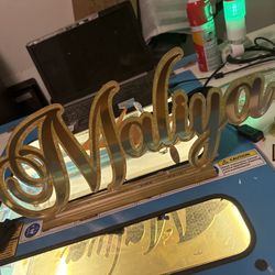 Custom Table Sign