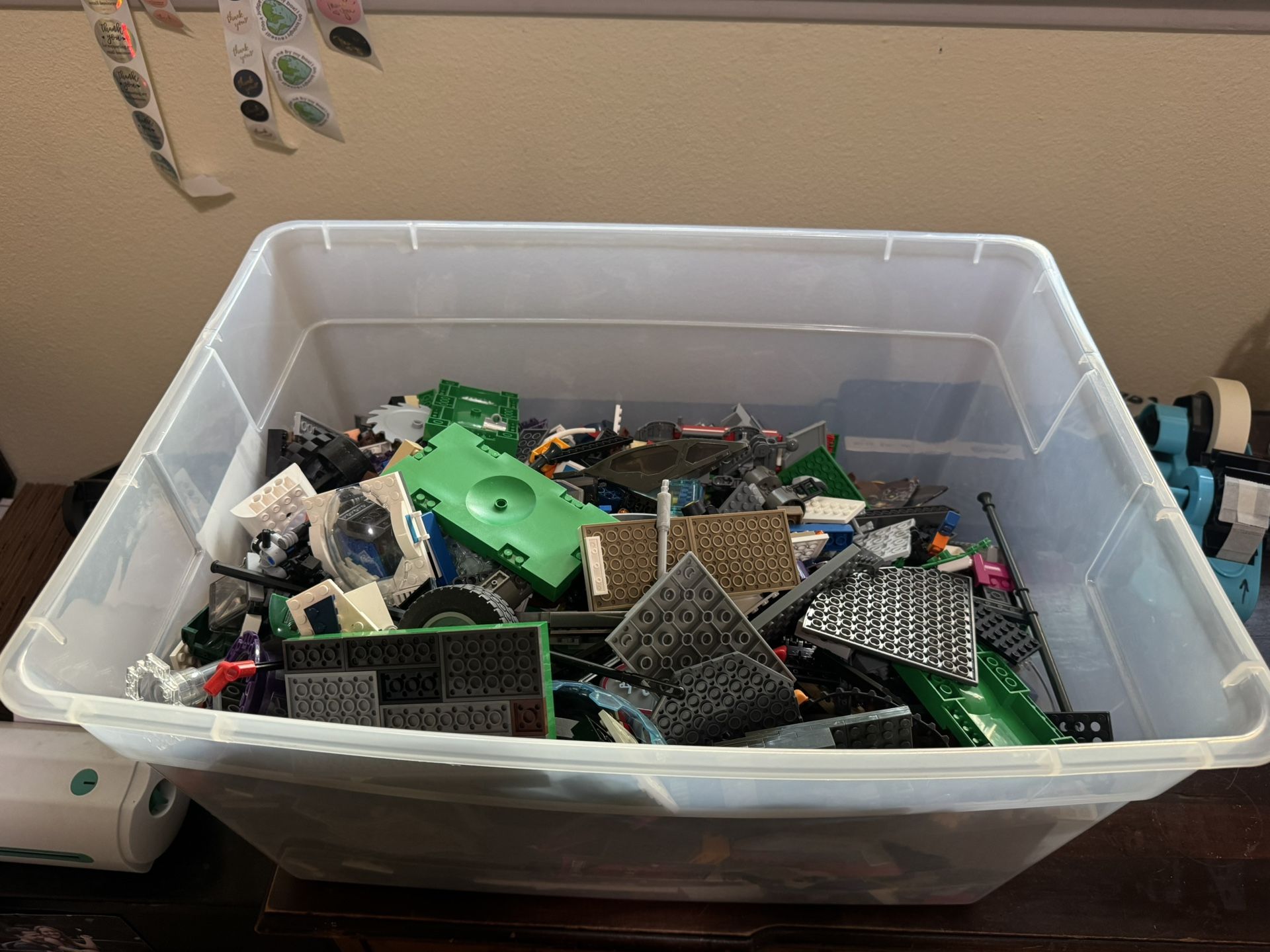 HUGE LEGO Lot #2 - Miscellaneous Pieces And More. - 22 Lbs