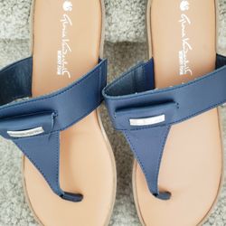 New Blue  Sandals Size 8.5