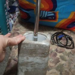 Gorgeous Marble Toilet Bowl Cleaner Set  